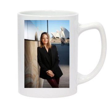 Jodie Foster 14oz White Statesman Mug