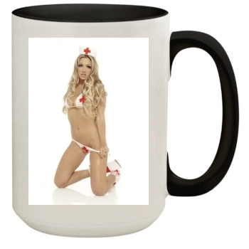 Jodie Marsh 15oz Colored Inner & Handle Mug