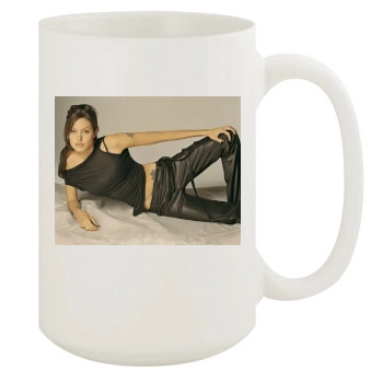 Angelina Jolie 15oz White Mug