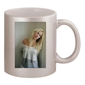 Jodie Marsh 11oz Metallic Silver Mug