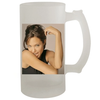 Angelina Jolie 16oz Frosted Beer Stein