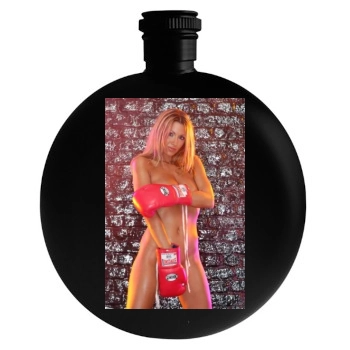 Jodie Marsh Round Flask