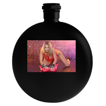 Jodie Marsh Round Flask