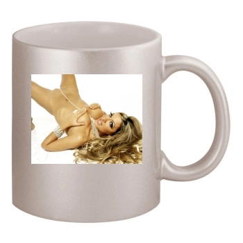 Jodie Marsh 11oz Metallic Silver Mug