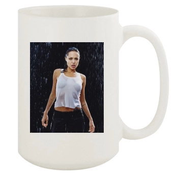 Angelina Jolie 15oz White Mug