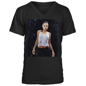 Angelina Jolie Men's V-Neck T-Shirt