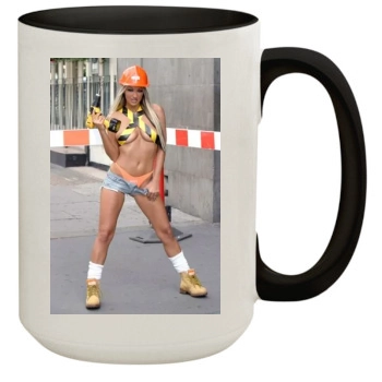 Jodie Marsh 15oz Colored Inner & Handle Mug