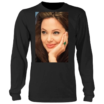 Angelina Jolie Men's Heavy Long Sleeve TShirt