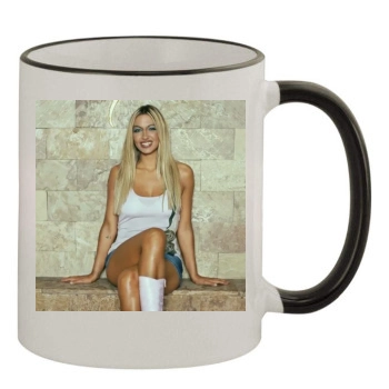 Jodie Marsh 11oz Colored Rim & Handle Mug