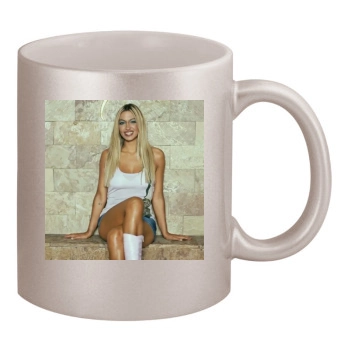 Jodie Marsh 11oz Metallic Silver Mug