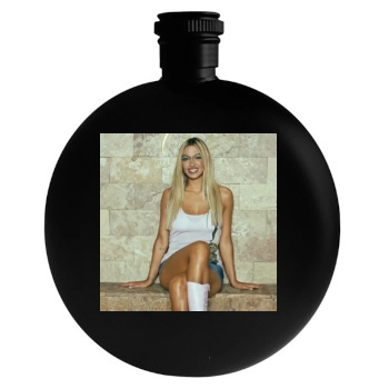 Jodie Marsh Round Flask