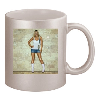 Jodie Marsh 11oz Metallic Silver Mug