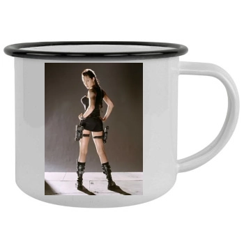 Angelina Jolie Camping Mug