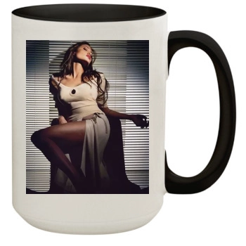 Angelina Jolie 15oz Colored Inner & Handle Mug