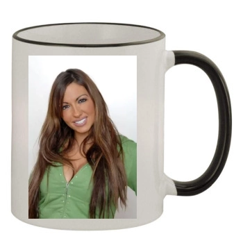 Jodie Marsh 11oz Colored Rim & Handle Mug