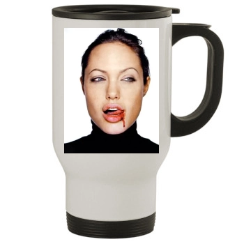 Angelina Jolie Stainless Steel Travel Mug