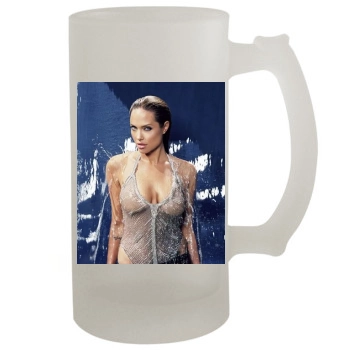 Angelina Jolie 16oz Frosted Beer Stein