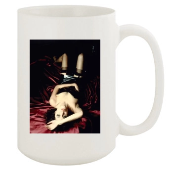 Angelina Jolie 15oz White Mug