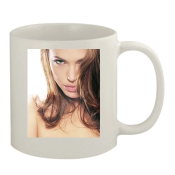 Angelina Jolie 11oz White Mug