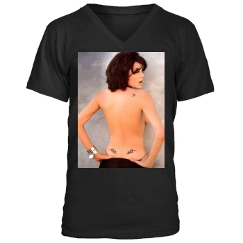 Angelina Jolie Men's V-Neck T-Shirt