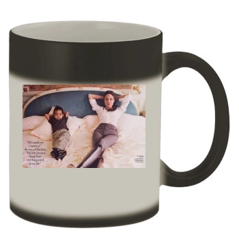 Angelina Jolie Color Changing Mug