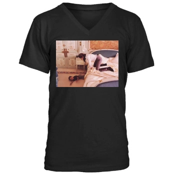 Angelina Jolie Men's V-Neck T-Shirt