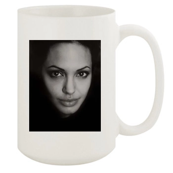 Angelina Jolie 15oz White Mug