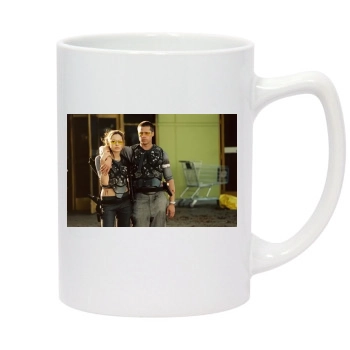 Angelina Jolie 14oz White Statesman Mug