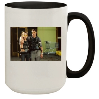 Angelina Jolie 15oz Colored Inner & Handle Mug