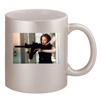 Angelina Jolie 11oz Metallic Silver Mug