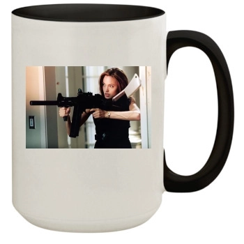 Angelina Jolie 15oz Colored Inner & Handle Mug