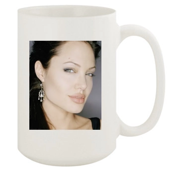 Angelina Jolie 15oz White Mug