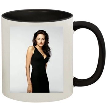 Angelina Jolie 11oz Colored Inner & Handle Mug