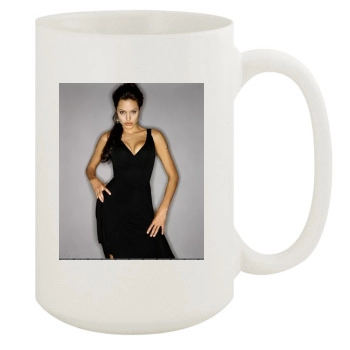 Angelina Jolie 15oz White Mug