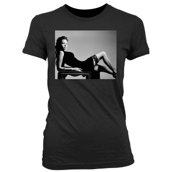 Angelina Jolie Women's Junior Cut Crewneck T-Shirt