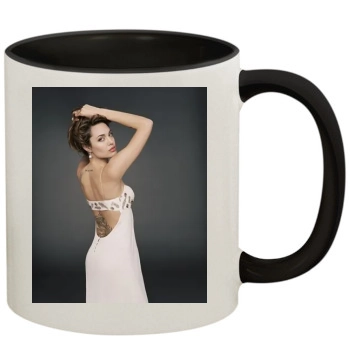 Angelina Jolie 11oz Colored Inner & Handle Mug