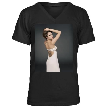 Angelina Jolie Men's V-Neck T-Shirt