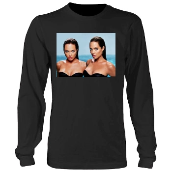 Angelina Jolie Men's Heavy Long Sleeve TShirt