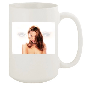 Angelina Jolie 15oz White Mug