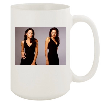 Angelina Jolie 15oz White Mug