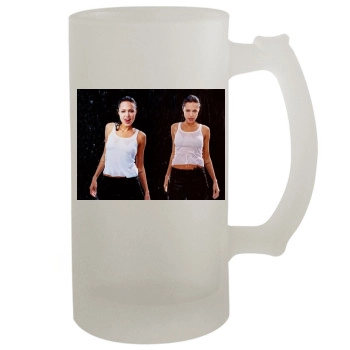 Angelina Jolie 16oz Frosted Beer Stein