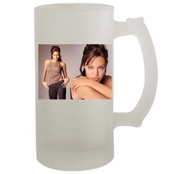 Angelina Jolie 16oz Frosted Beer Stein