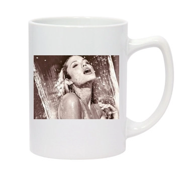 Angelina Jolie 14oz White Statesman Mug