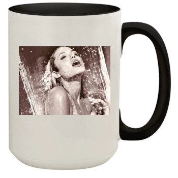 Angelina Jolie 15oz Colored Inner & Handle Mug