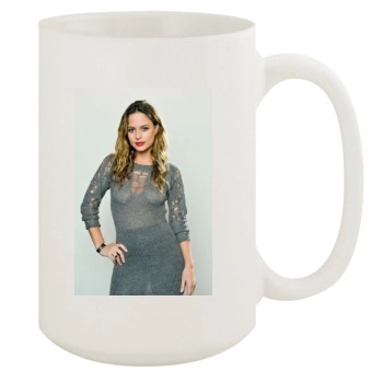 Josie Maran 15oz White Mug