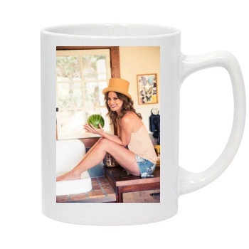 Josie Maran 14oz White Statesman Mug