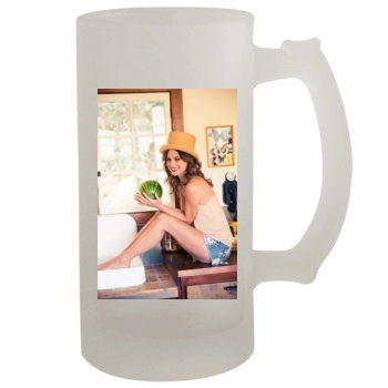 Josie Maran 16oz Frosted Beer Stein