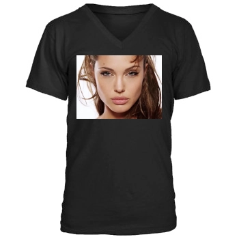 Angelina Jolie Men's V-Neck T-Shirt