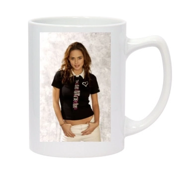 Josie Maran 14oz White Statesman Mug