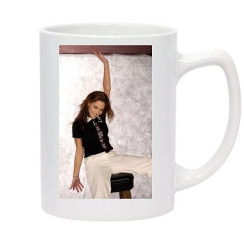 Josie Maran 14oz White Statesman Mug